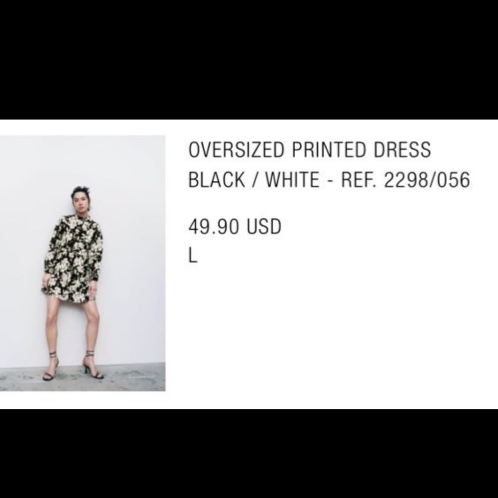 Zara short dress.
